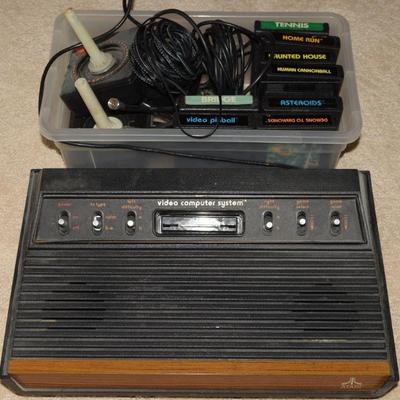 Vintage Atari Console & Games