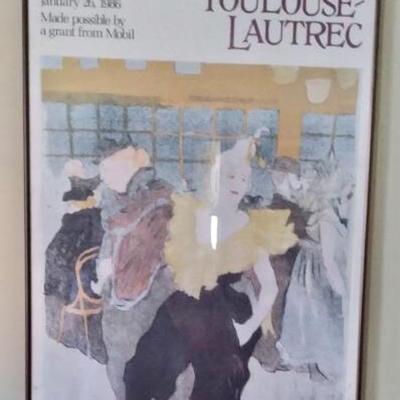 Framed  Toulouse Latre