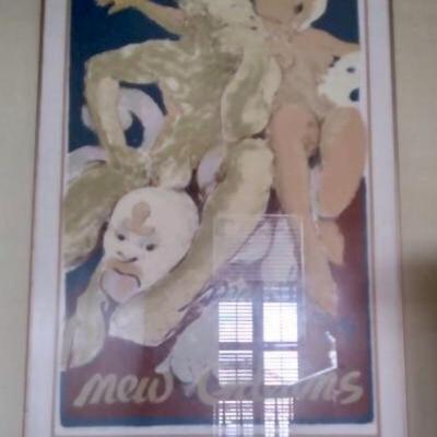 George Dureau  print New Orleans 