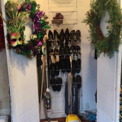 Upstairs closet