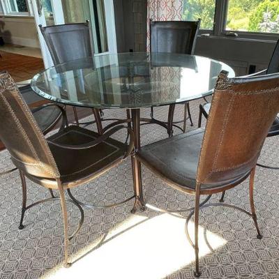 ARTISTICA DINING ROOM TABLE & 6 CHAIRS