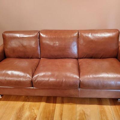 AMERICAN LEATHER CO. MODERN SOFA