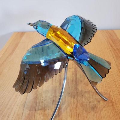 SWAROWSKI CRYSTAL ROLLER BLUE BIRD