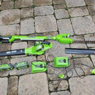 GREENWORKS SET