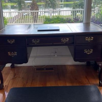 Chippendale style desk $229
68 X 19 X 37
