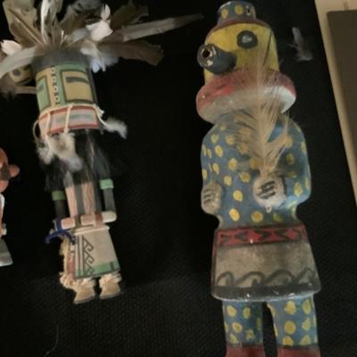 Vintage Kachina dolls