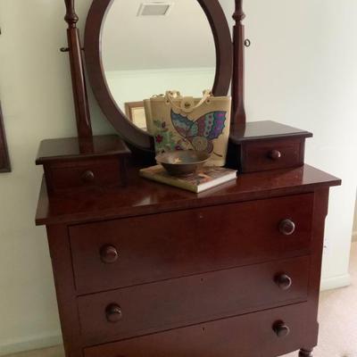 Davis Cabinet mirrored dresser