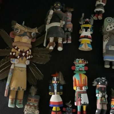 Vintage Kachina dolls
