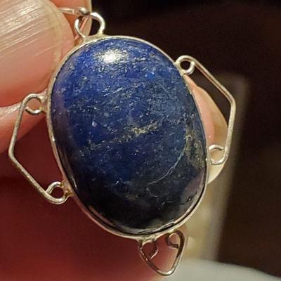 sterling lapis pendant from sterling coach house 
