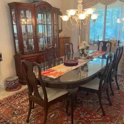 Pennsylvania House Dining Table 6 Chairs