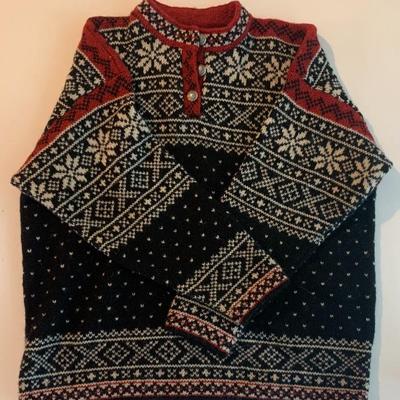 Lands End Nordic sweater