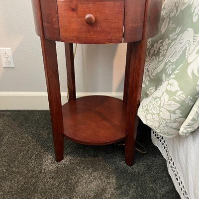 Lot 17 - round end table