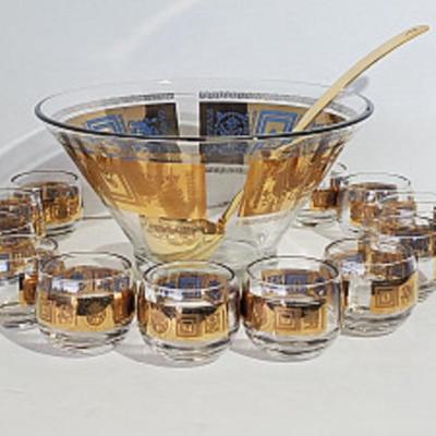 ornate punchbowl