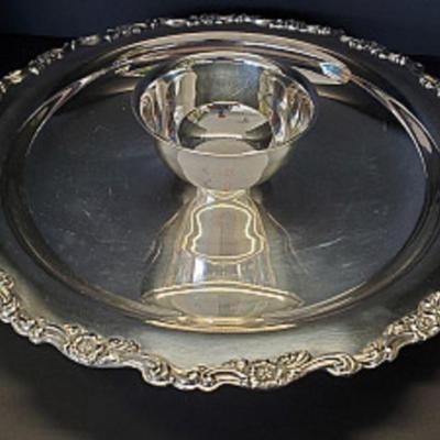 lots of silver plated servingwares 