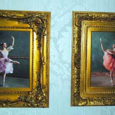 Fine oils of ballerinas