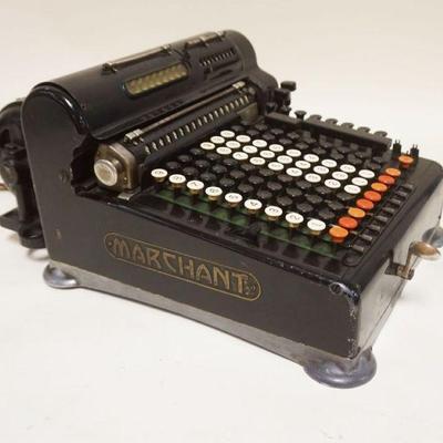 1102	MARCHANT ADDING MACHINE/CALCULATOR, APPROXIMATELY 11 IN X 18 IN X 8 IN HIGH
