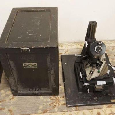 1162	TOOL MAKERS MICROSCOPE GAERTNER W/ACCESSORIES, APPROXIMATELY 19 IN X 22 IN X 22 IN HIGH
