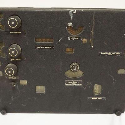 1120	COMPUTER FOM TI BOMB SIGHT WWII ERA AC SPARKPLUG DIVISION, APPROXIMATELY 1 IN X 15 IN X 8 IN
