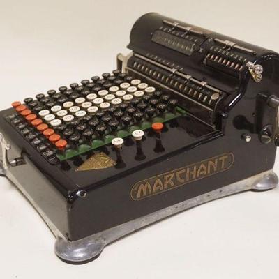 1101	MARCHANT ADDING MACHINE/CALCULATOR, APPROXIMATELY 11 IN X 13 IN X 8 IN HIGH
