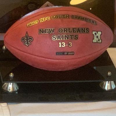 N.O.Saints Championship #124/2009
NFL â€œthe Dukeâ€.               $275
