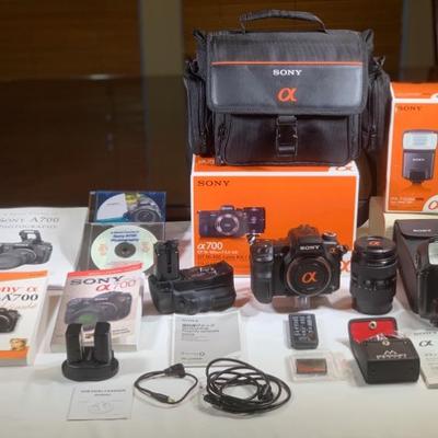 Sony Camera Package-14 items $800