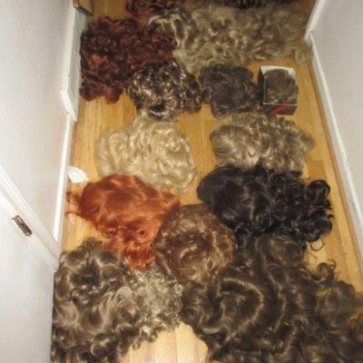 Vintage- 70/80s wigs