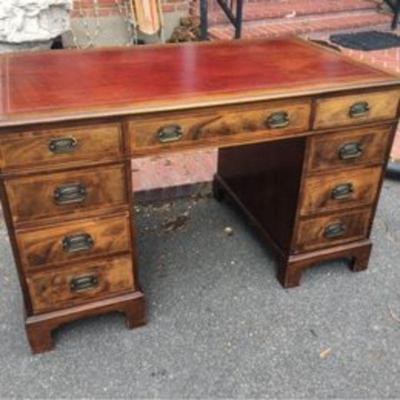 1930/40's Baker Furniture pedestal desk
