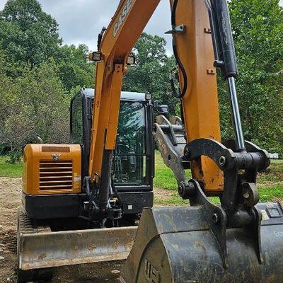 2021 Case Track Hoe / Excavator CX60C 2 buckets