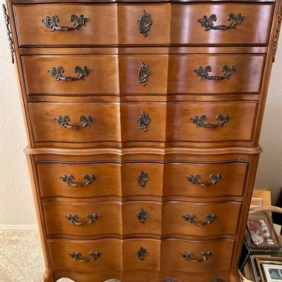 Vintage Fuller Tall Dresser