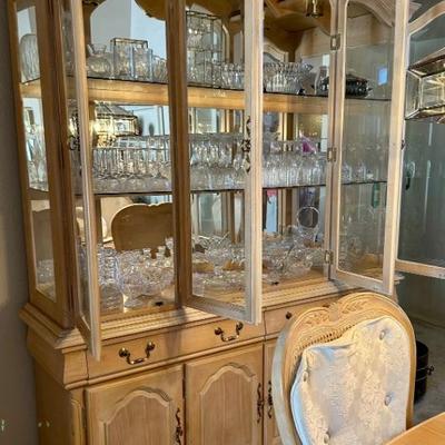 White Oak China Cabinet