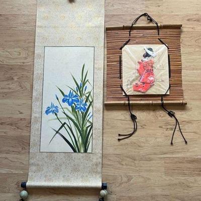 PCT155- Asian Art Wall Hangings