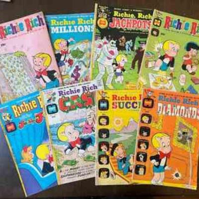 PCT251- (8) Richie Ruch By Harvey Comics