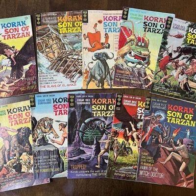 PCT108- (10)Gold Key Korak Son Of Tarzan