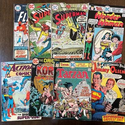 PCT179- Assorted Vintage DC Comic Books