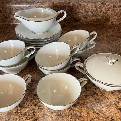 PCT163- Noritake Colony Pattern Tea Cup Set