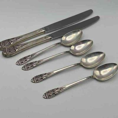 PCT213-Sterling Silverware Crown Princess Set 1
