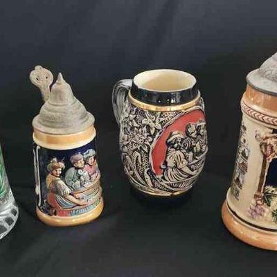 PCT136 - Vintage Beer Steins