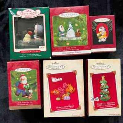 PCT182- Hallmark Collectible Keepsake Christmas Ornaments 