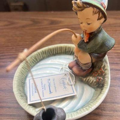 PCT124- Hummel Goebel â€œJust Fishingâ€ Figurine