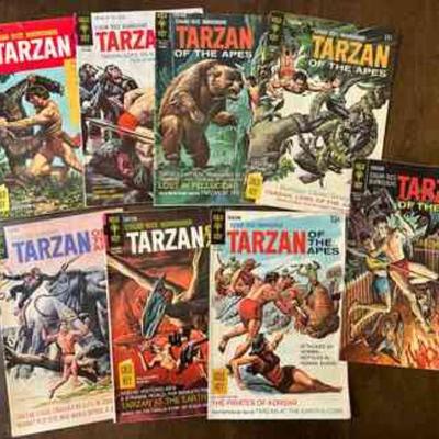 PCT105- (8) Gold Key Tarzan Of The Apes