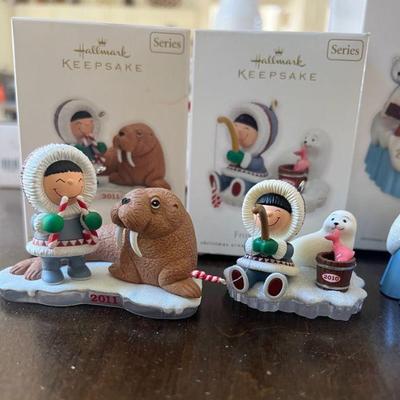 PCT180-Hallmark Keepsake Frosty Friends Series Ornaments 2010/2011