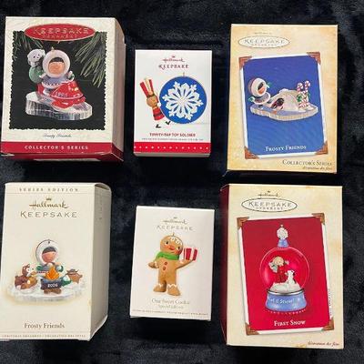 PCT188- Hallmark Collectible Keepsake Christmas Ornaments 