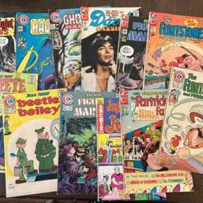 PCT255- Assorted Vintage Charlton Comics