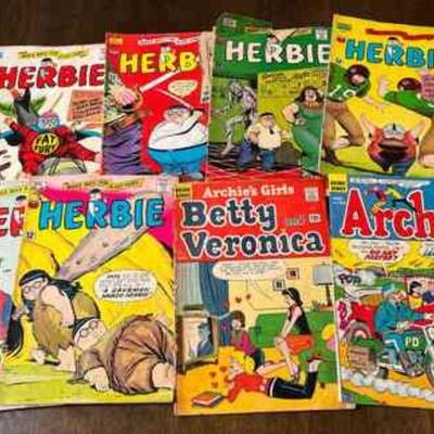 PCT111- Assorted Vintage Herbie & Arche Series Comics