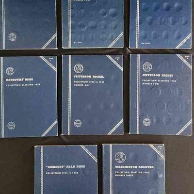 PCT025 - Coin Collection Binders (Partial Collections)