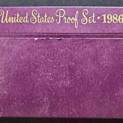 PCT012 - US Proof Set 1986
