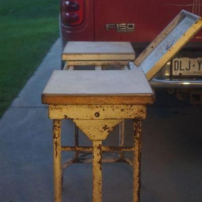 Antique Hospital Table