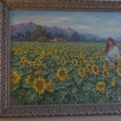 Original Oil Painted by  Gerten Bach 1993