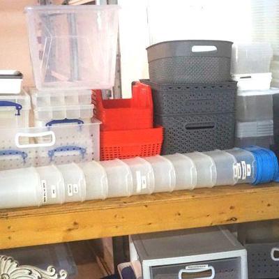 Assorted Storage Containers