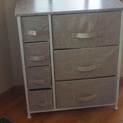 Metal Frame Fabric Storage Drawers